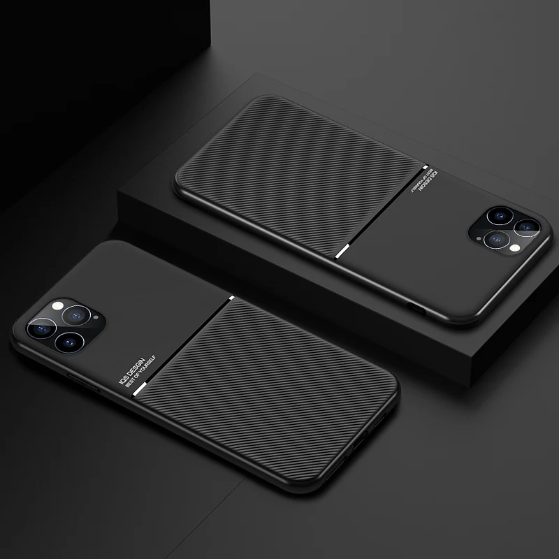 

Чехол для телефона с полной защитой для IPhone 11 Pro Max, чехлы для IPhone 12 Mini 12 Pro Max, встроенный магнитный чехол на присоске, мягкий чехол