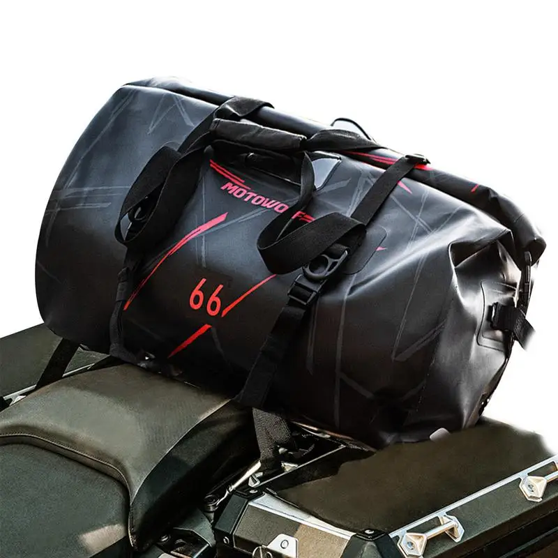 

Motorcycle Travel Luggage Motorcycle Duffel Bag Waterproof Bag Motorcycle 500D Nylon Double-Sided TPU Waterproof Reflective Tail