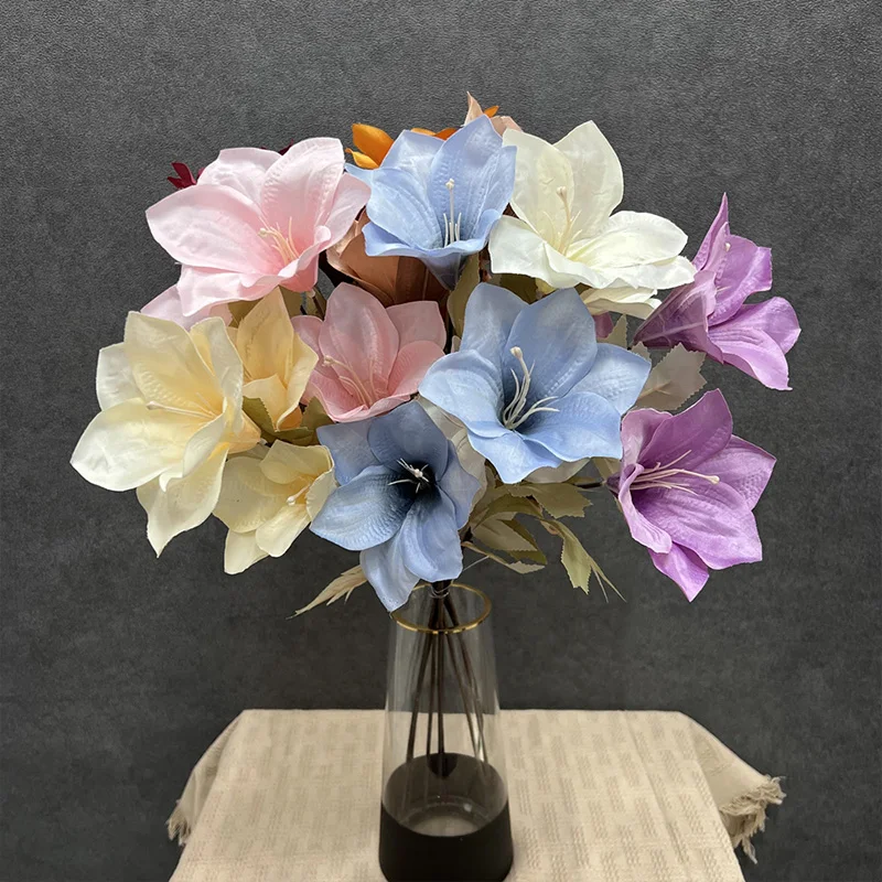 

Artificial Flower Clivia Real Touch Imitation Flower Home Table Wedding Decoration Desktop Flower Arrangement Decor Photos Props