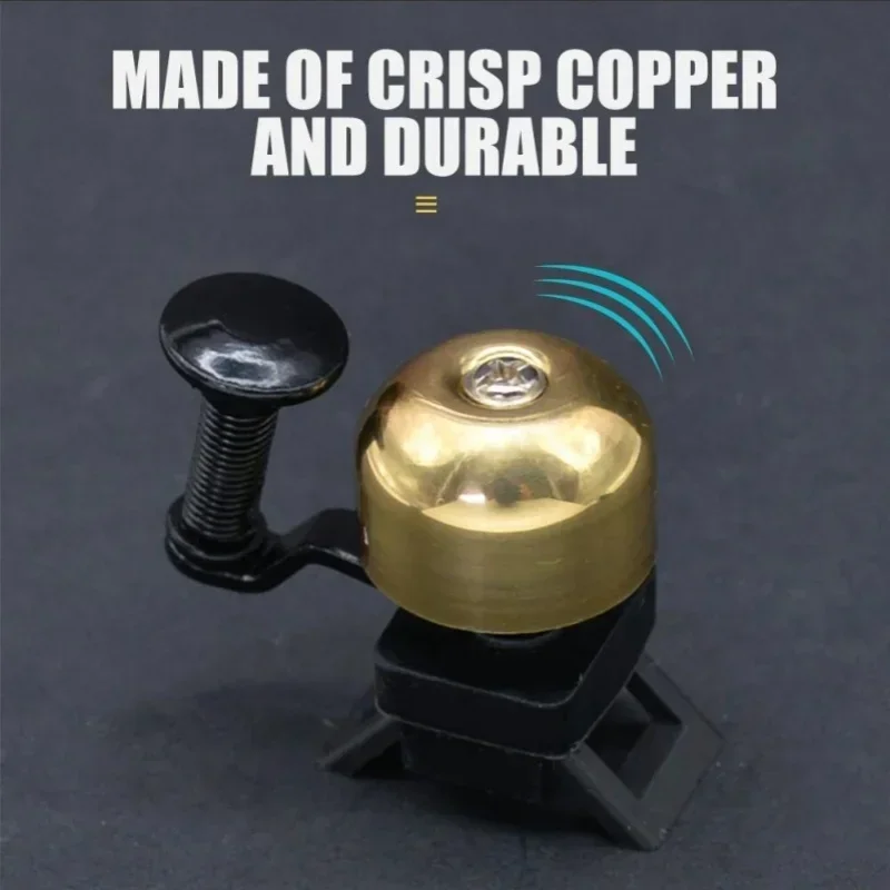 Retro Classical Bicycle Bell Clear Loud Sound Steel Copper MTB Mountain Bike Handlebar Ring Horn Safety Cycling bicycle bell bicycle horn mountain bike bell
