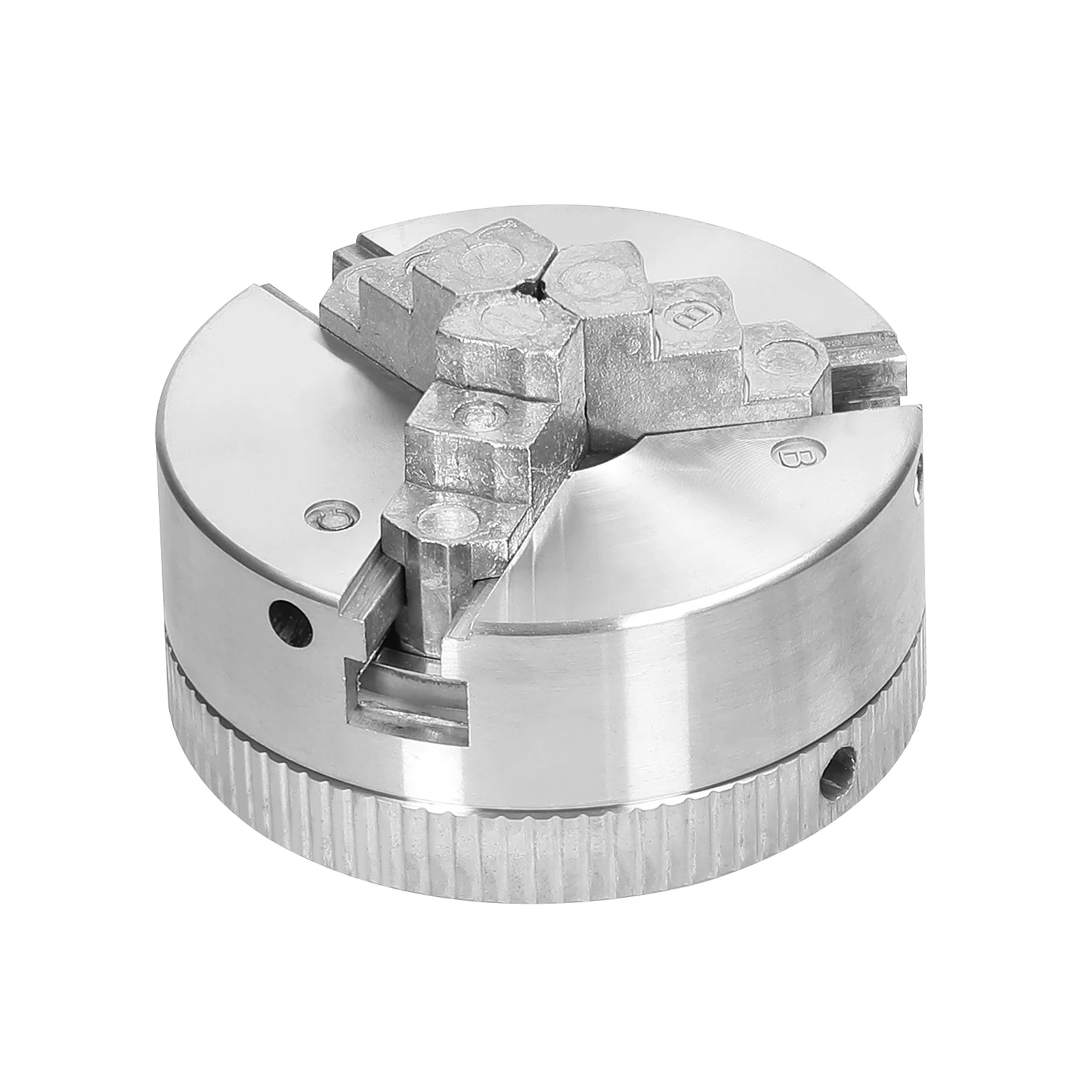 Zinc Alloy 4-Jaw/3-jaw Chuck Connecting Rod Self Centering Wood Turning Chuck Optional Clamp Accessory for Mini Metal Lathe 4