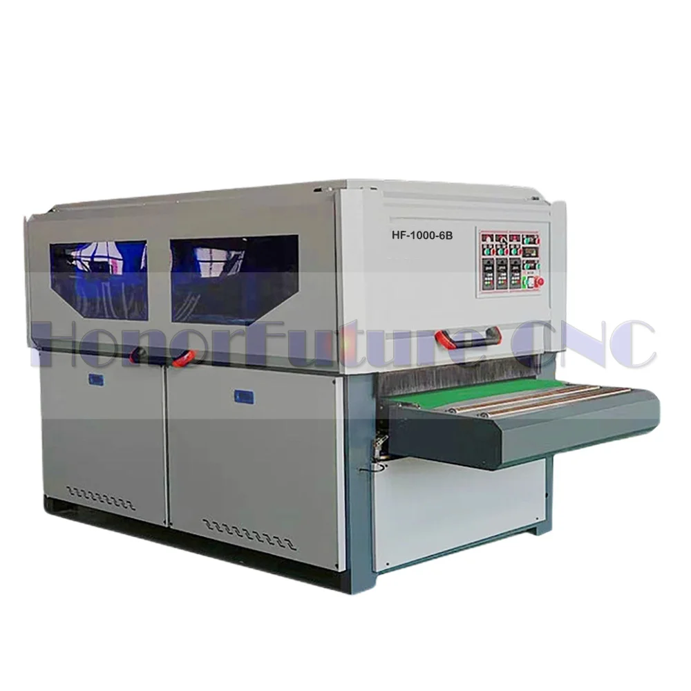 Woodworking Cnc Machinery Heavy Metal Sanding Machine Stainless Steel Iron Sanding Belt Polishing Machine 3