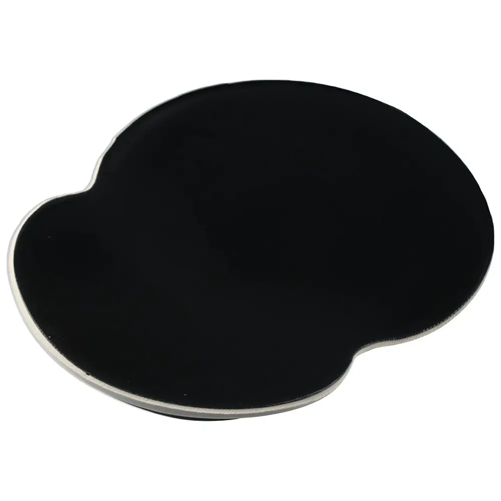 Cute Cat Ergonomic Mouse Pad Black Gel Non-Slip Wrist Rest Pad with Wrist Rest Support, Typing and Pain Relief for Home Office