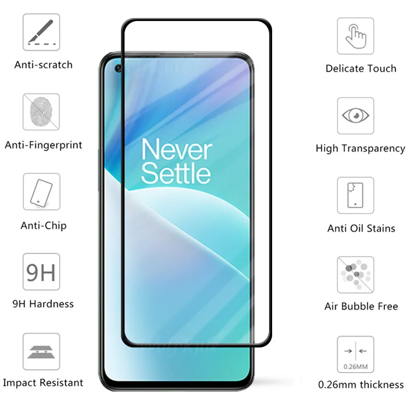 6-in-1 ل Oneplus Nord 2T الزجاج ل Oneplus Nord 2T...