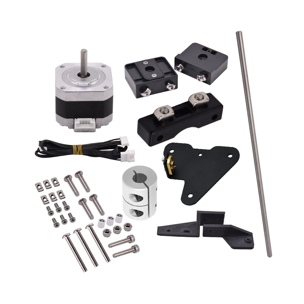 Kit Duplo da Elevação do Parafuso da Ligação da Linha Central z com Substituição do Motor Deslizante para Cr10 Cr10s Ender Ender Pro Ender v2 Impressora