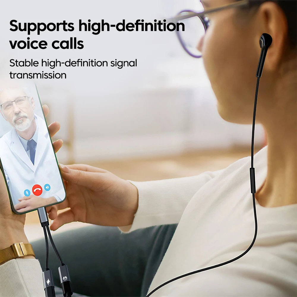 타입-C 듀얼 타입-C 헤드폰 잭 오디오 케이블 2 in 1 PD60W 고속 충전 OTG 어댑터 아이폰15 16 삼성 태블릿 노트북용