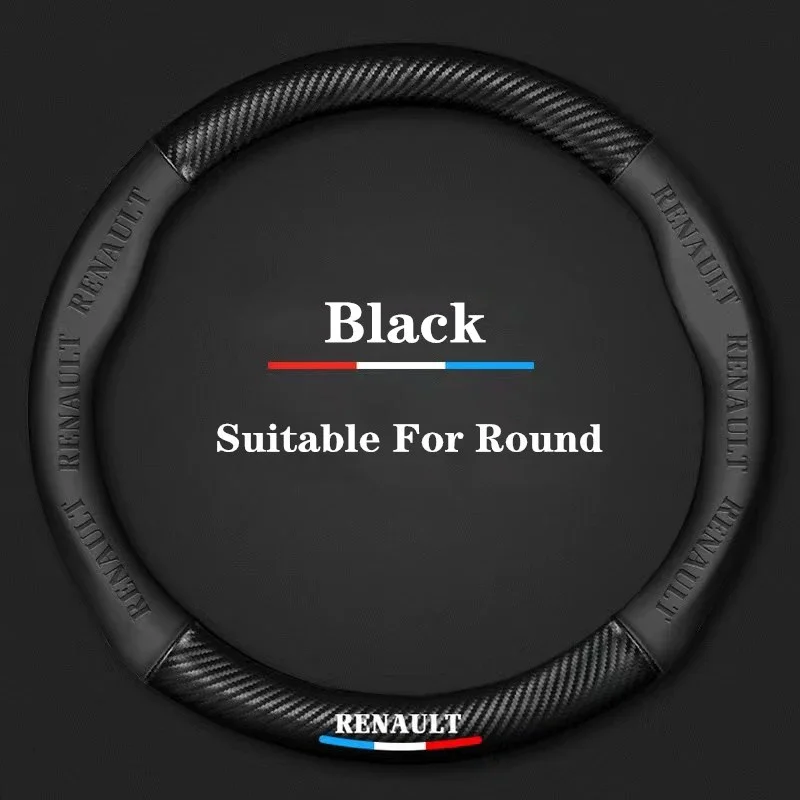 

Car Steering Wheel Cover For Renault Alaskan Captur Clio Kadjar Kangoo Duster Kwld Laguna Medgane RS Scenic Talisaman Espace