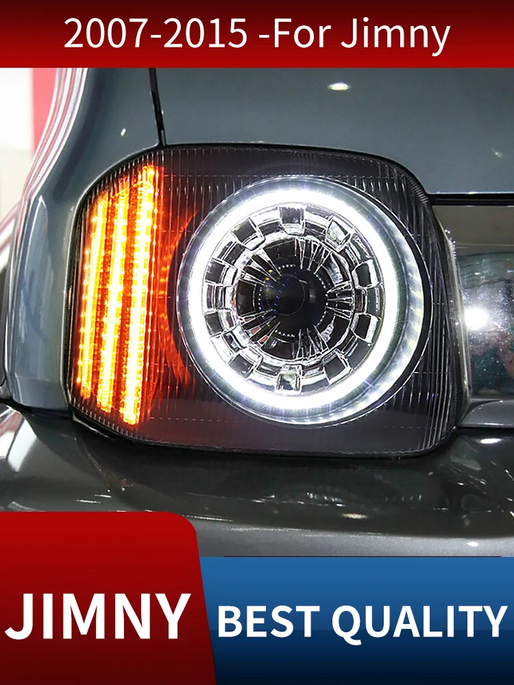

FT Head Lamp For Suzuki Jimny LED Headlight 2007-2017 Jimny Head Light DRL Turn Signal High Beam Projector Lens Auto Accessories