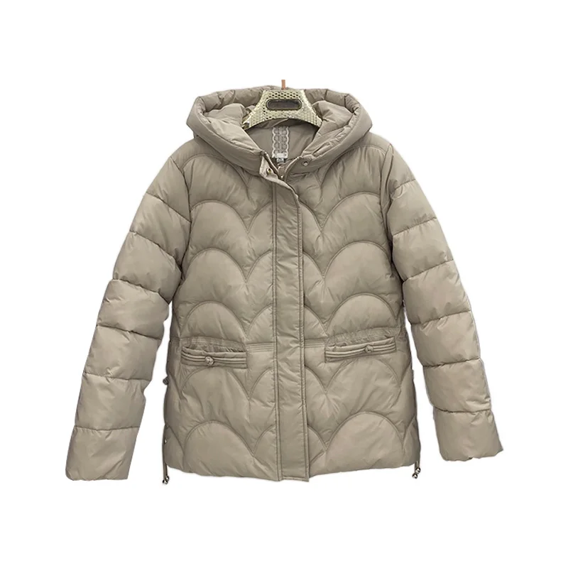 

Women's Winter Thick Warm Hooded Cotton Padded Jackets Casual Parkas Short Design Outerwear Coats