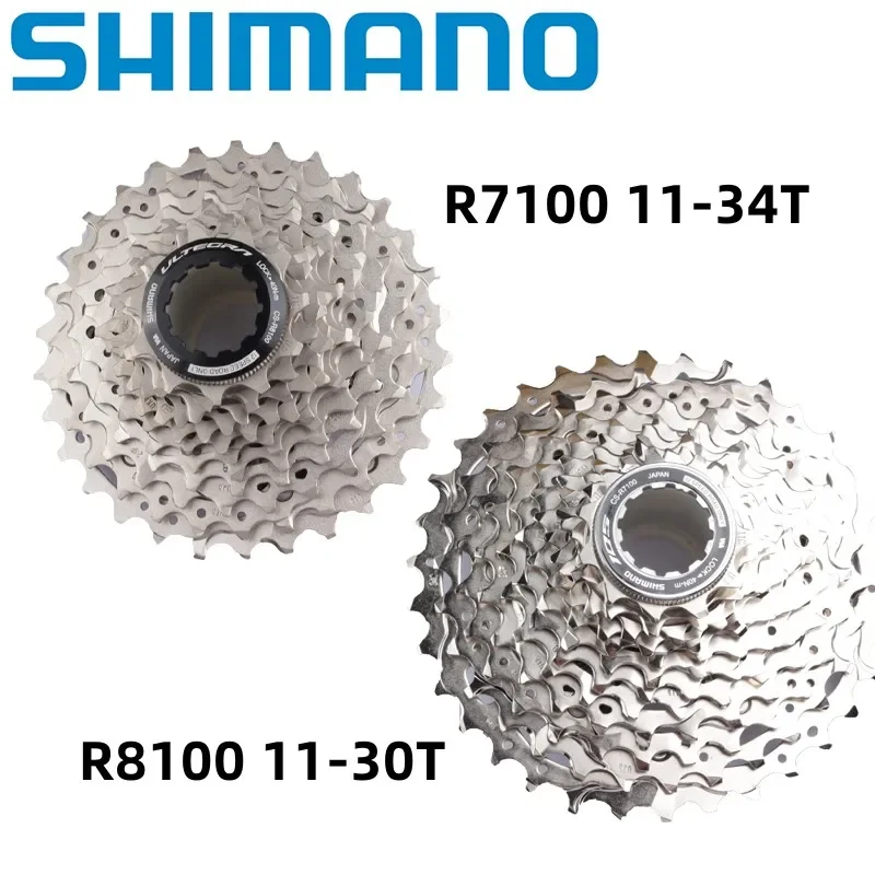 Кассета Shimano R7100 Ultegra R8100 для шоссейного велосипеда, 12 Скоростей, 11-34T 11-36T, свободное колесо R8100 11-30T 11-34T K7 12 s, 105