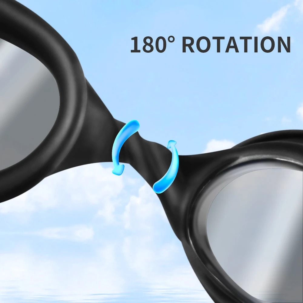 Swimming Goggles Professional Anti Fog Diving Goggle HD Waterproof Adjustable Silicone Swim Glasses Underwater Diving Eyewear