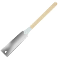 Japanese Hand Saw 9.3inch SK5 High Carbon Steel Double Edged Hand Saw Sharp Hand Pull Saw 10/17 TPI Woodworking Hand Saw Tool 1