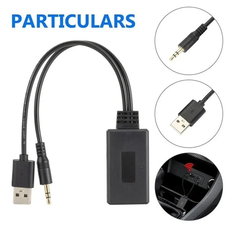 Universal Car Wireless Bluetooth 5.0 Audio Receiver Adapter For BMW bluetooth transceiver adapter bluetooth aux adaptor bluetooth audio receiver bluetooth adapter audio adapter