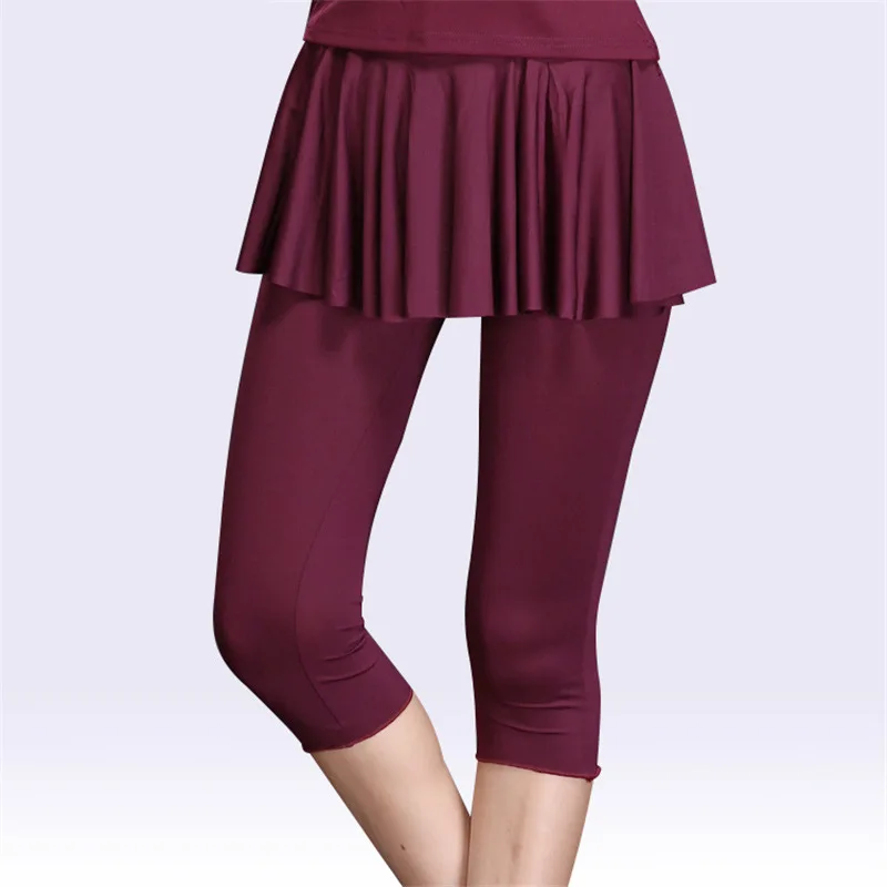 

1pcs/lot woman latin dancing legging lady modal modern dancing legging