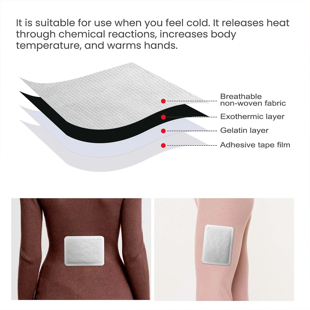 20/40Pcs Disposable Hand Warmer 5