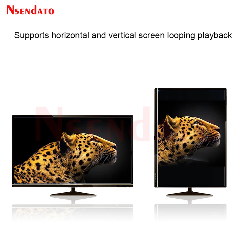 4K HD Media TV Player Box 1GB 8GB Dual USB Video AutoPlay Multime diaigital Signage Adverting Player For TV Box Monitor PC