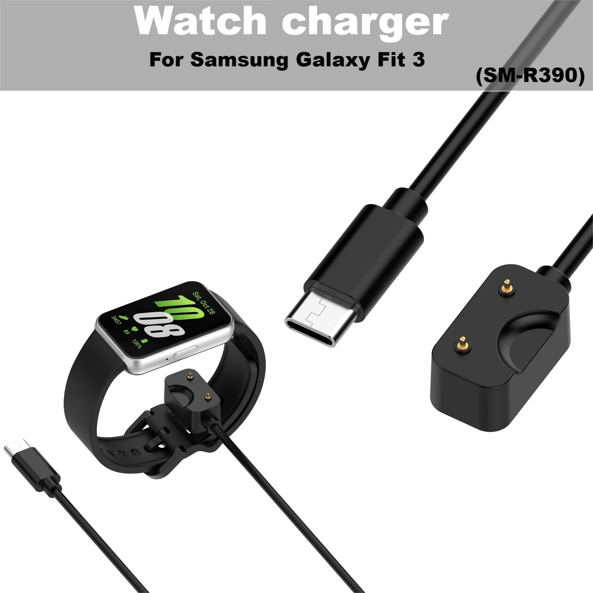 Magnetic USB/Type C Smartband Charger Adapter