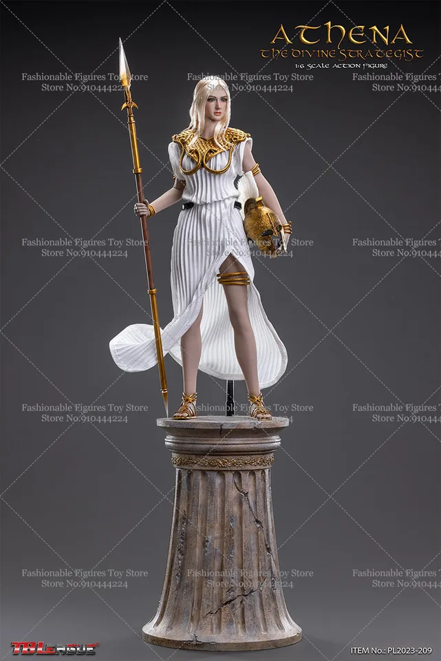 Tbleague-athena the evangistの女神の図、女性の兵士モデル、収集可能