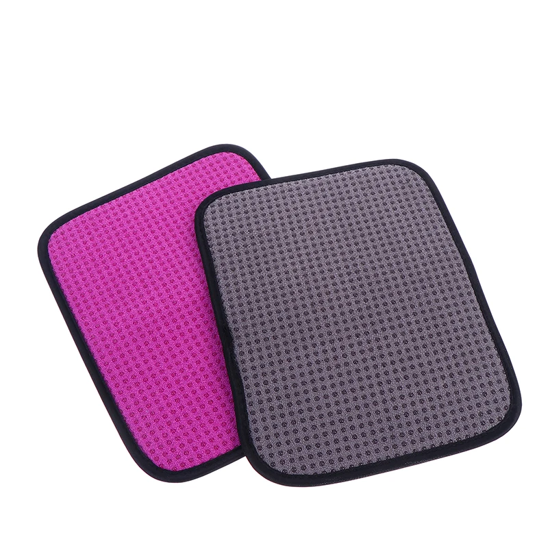 Asciugamano per palle da bowling 25x20CM, antiscivolo, in poliestere, per interni ed esterni, riutilizzabile, per la pulizia e la rimozione della polvere, attrezzatura per palle sportive - immagine 2