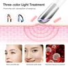 Hot Compress Eye Beauty Device Microcurrent Eye Massager Remove Eye Bags Dark Circles Red Blue Light Eye Lifting Massager 2