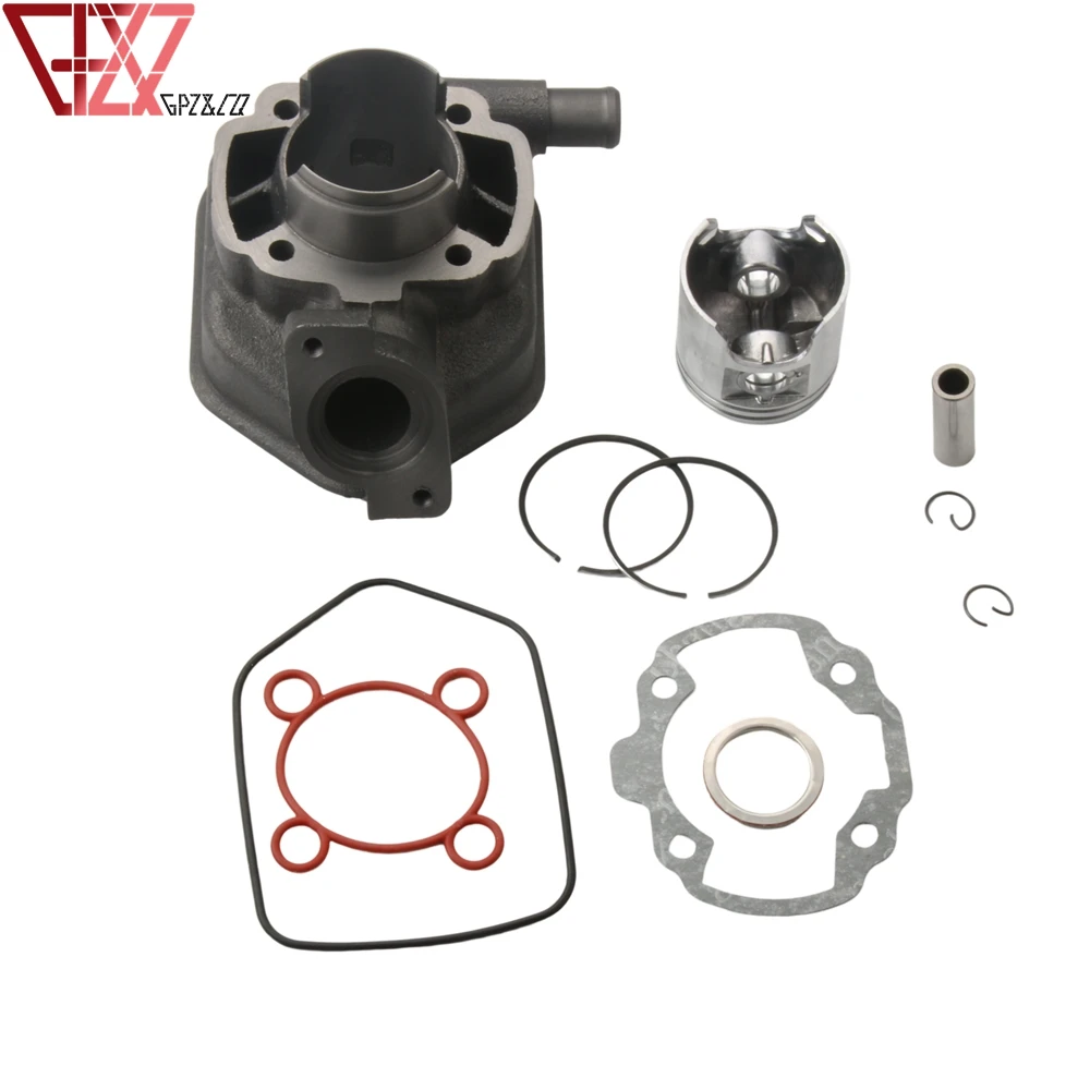 Kit Cilindro Grande Foro Scooter 70Cc Per Motore Peugeot Speedfight 2 Verticale 50Cc Lc 47Mm/12Mm 2 Tempi