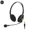 3.5mm Noise Cancelling Wired Headphones Adjustable Earphones Business Headset With Microphone For PC /Laptop/Computer 5