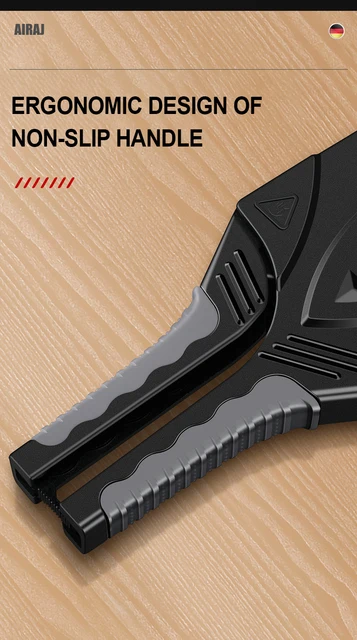 AIRAJ PVC Rohrschneider 42mm - Ratschen-Schneider Mit SK-5 Stahlklinge Für PVC/CPVC/PE-X