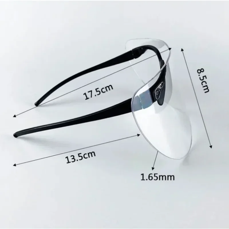 Protective Goggles Protective Glasses Anti-splash Face Shield Transparent Goggles Screen Mask Visor Eye Protection Glasses Anti-fog Protective Face Mask Kitchen Tools