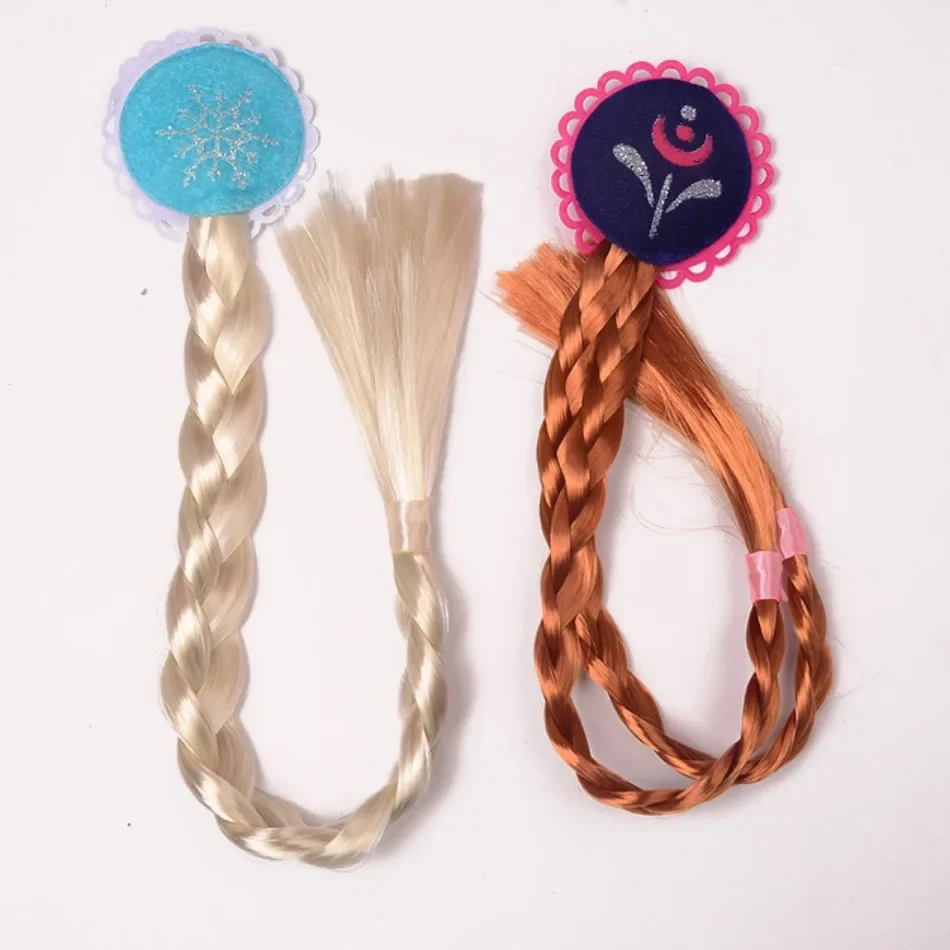 Elsa-Inspired Braid Hairpin and Dress-Up Set