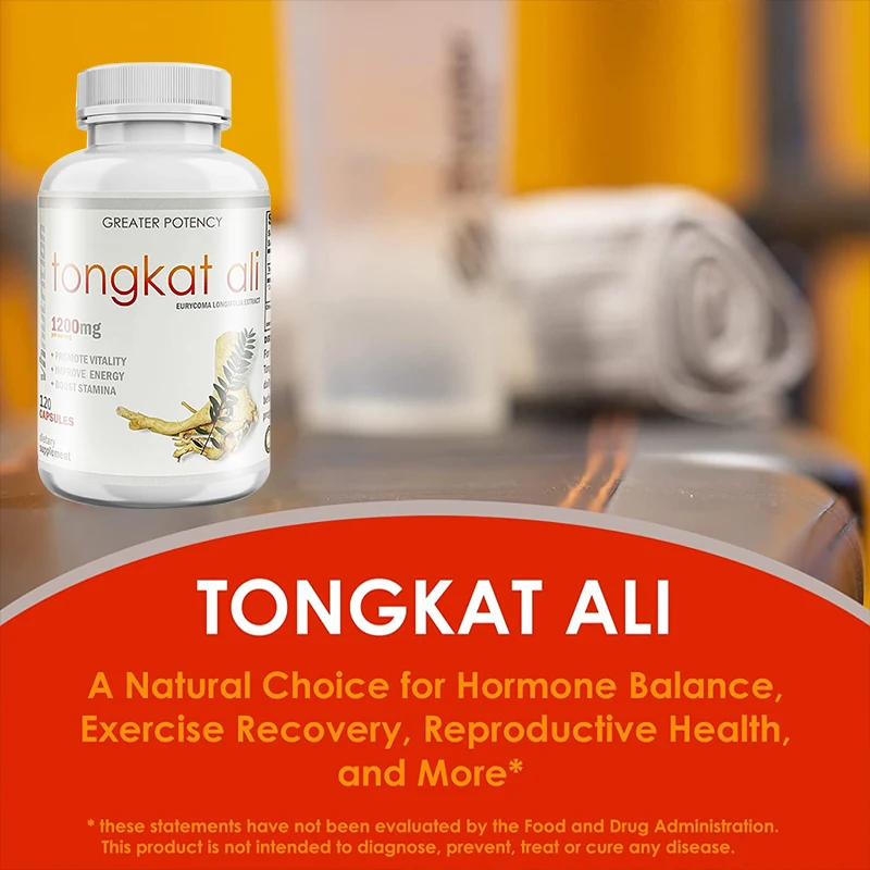 Tongkat Ali 100:1 Extract Powder & Capsules