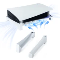 Desktop Bracket for PS5 Console Horizontal Game Console Cooling Base Stand for PlayStation 5 Disc & Digital Editions Accessories