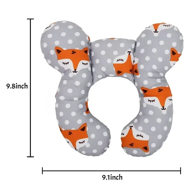 Baby Neck Pillows for Car Seat,Upgraded Baby Support Pillow, Baby Travel Pillow for Head and Neck, Pushchair,Travel