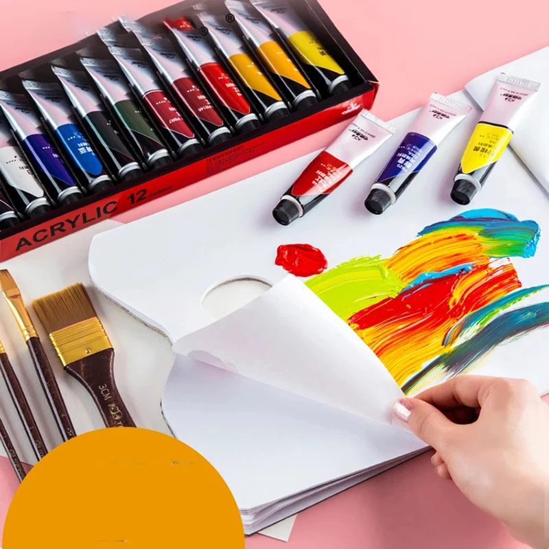 STATIONERY ISLAND A4 Tear Off Palette - 50 Sheets Disposable Palette