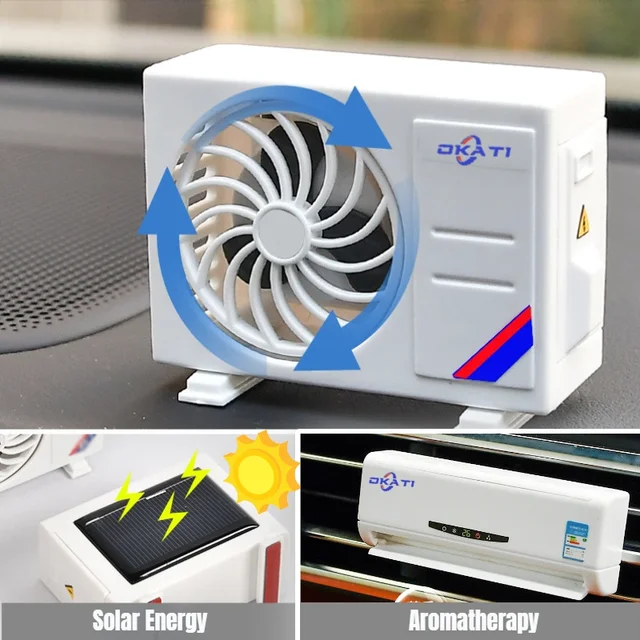 Un ensemble de parfum de voiture à énergie solaire, parfum, modèle unique, partenaire citron, sortie d'air automatique, µ, longue durée 1