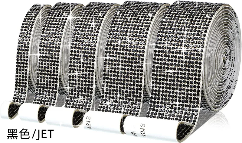 Self-Adhesive Crystal Rhinestone Ribbon for DIY Crafts and Decorations