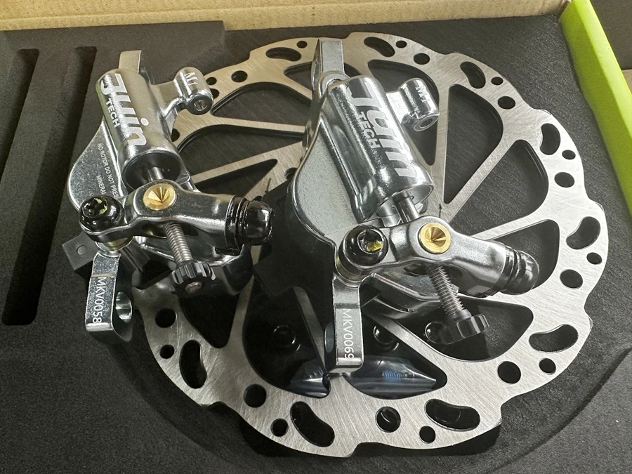 Jeu d'étriers de frein hydrauliques Juin Tech GTP6 VTT vélo électrique