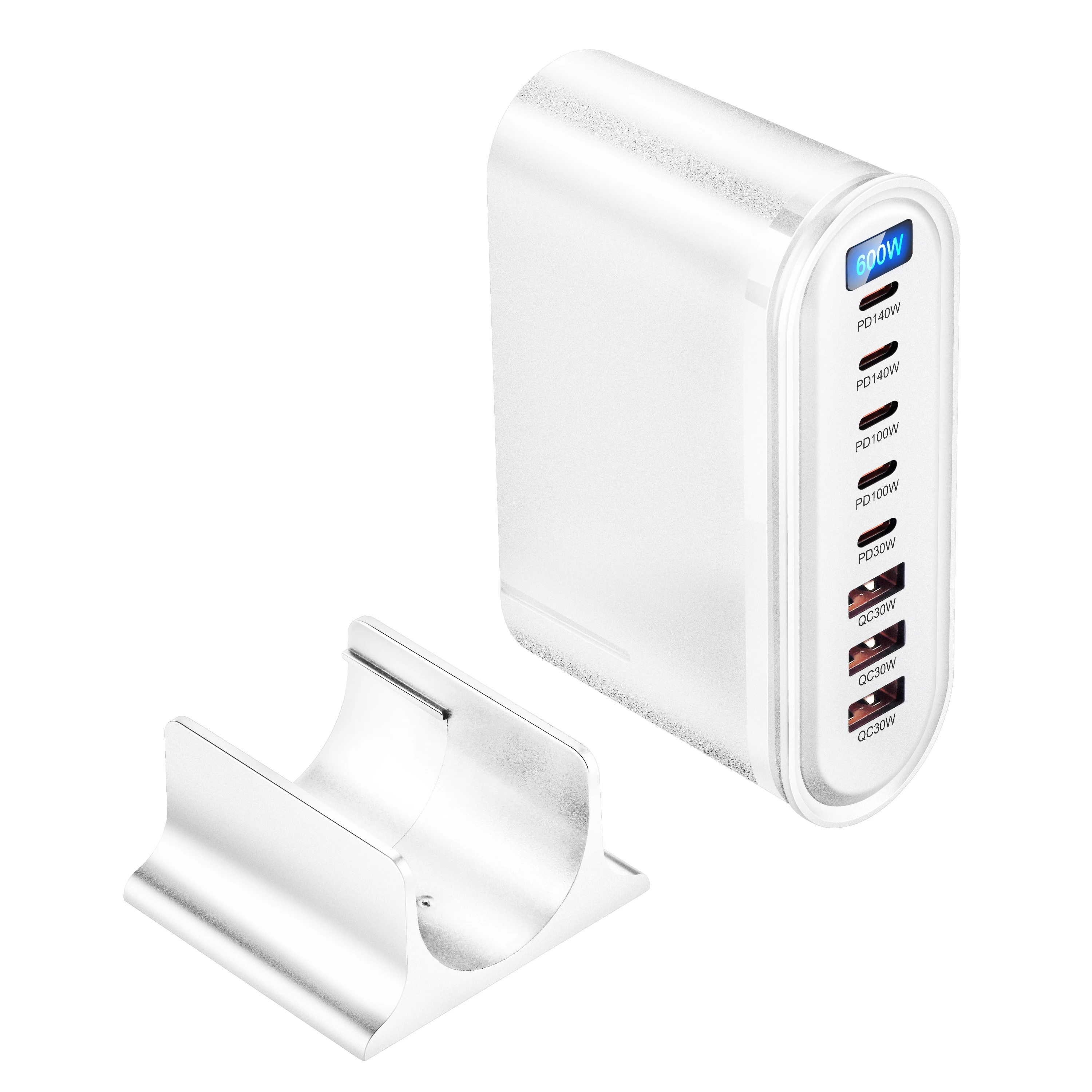 GaN 8-Port Fast Charging Station High Power