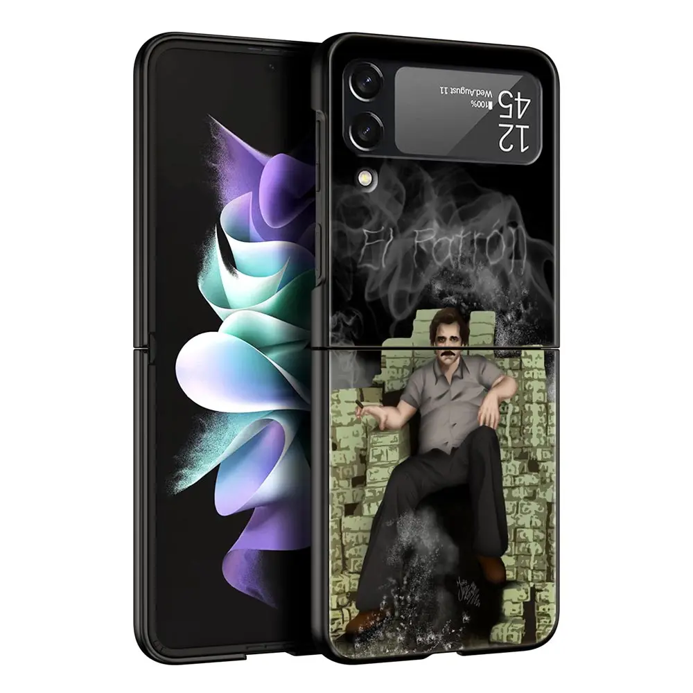Narcos TV Series Pablo Escobar Hard Folding Phone Case