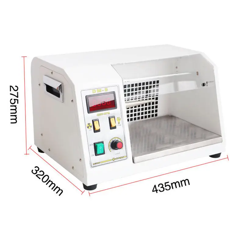 DM-8 연마기 집진기, 쥬얼리 미니 그라인딩 모터 벤치 폴리셔, 110V 220V 550W 속도 조정