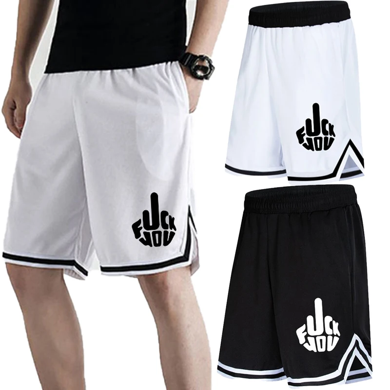 New Fashion Summer Print basketball Mens Casual Shorts Pants Loose Movement Dry Quickly Fitness Shorts 2021 new bandana women fashion print biker shorts summer sport casual skinny high waist shorts casual fitness patchwork shorts