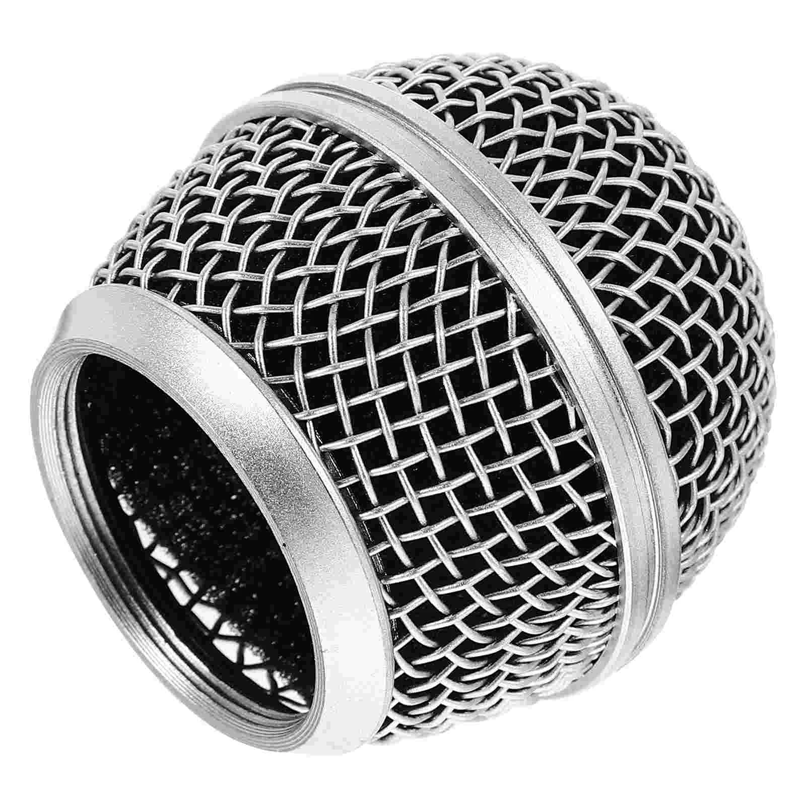 

Microphone Replacement Grille Microphone Head Grille Microphone Grill Head Mic Part