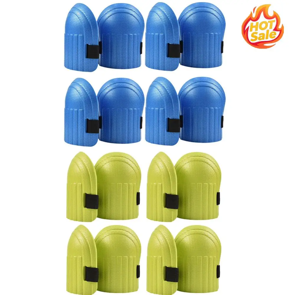 4PCS 두꺼운 무릎 패드, 야외 방습 패드, 타일, 진흙 바닥, 벽돌, 시멘트 작업자용 방습 무릎 보호대