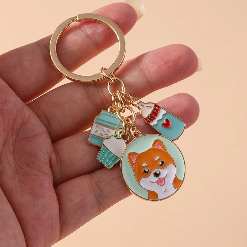 Aihua Neuer süßer Schlüsselanhänger, Emaille-Tier-Perlen-Regenbogen-Bär-Schlüsselanhänger für Damen, Handtaschenanhänger, Zubehör, DIY-Schmuckgeschenke – Detail 21