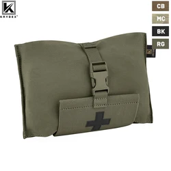 KRYDEX Tactical Stretch Blow Out Medical Pouch Rip Away EMT Pouch MOLLE & Belt IFAK Pouch 5.5