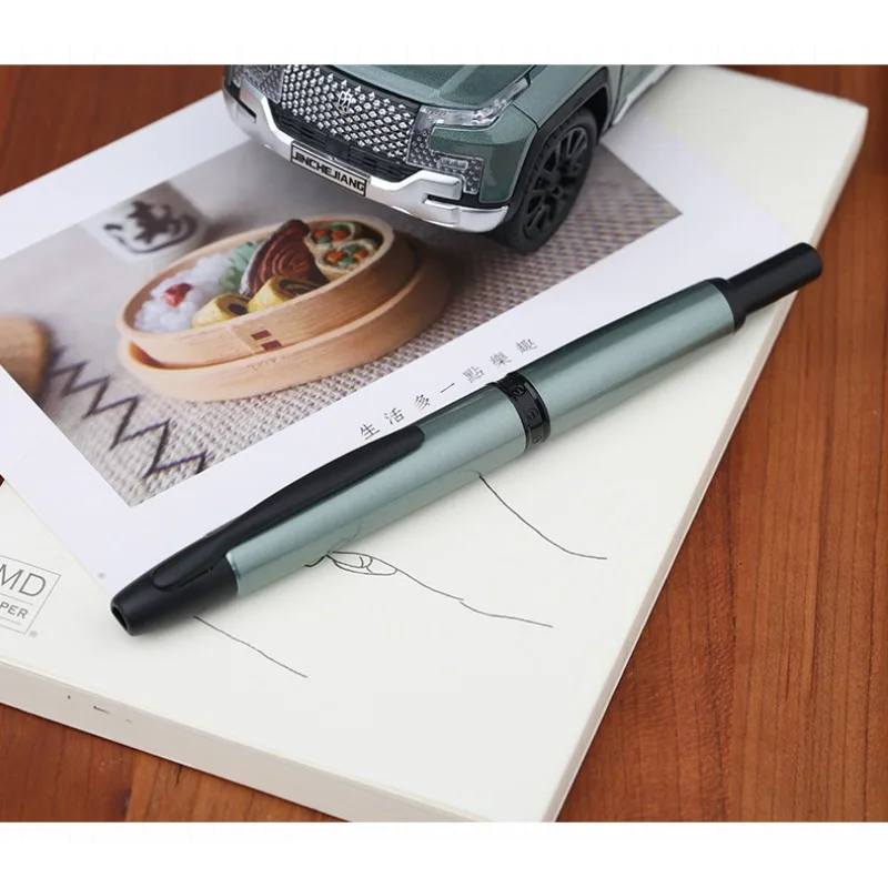 MAJOHN Last Craftsman's A1 Press Type Retractable Pen Pushes Out Sharp Metal Lacquer Fine Pointed Practice Calligraphy Pose ballpoint pen multifunction ballpoint pen multifunctional pen ball point pen