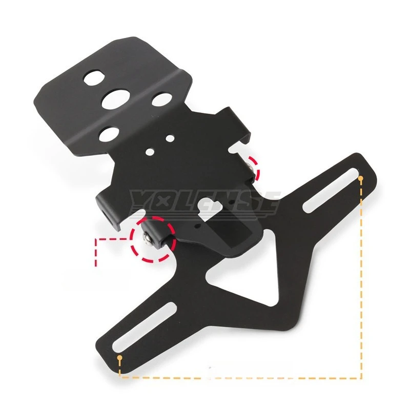 CFMOTO 250SR 300SR 450SR 450SS 450NK 250 SRS 450 SR SS 오토바이 번호판 브래킷 리어 테일 타이디 펜더 제거기