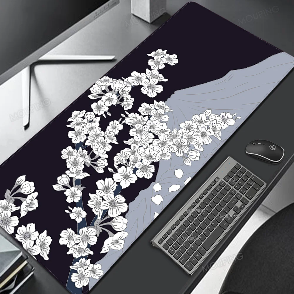 Yellow Dragon Gaming Mouse Pad Japão Deskmat Preto Playmat Laptop Anime Teclado Almofada de Borracha na Mesa Tapete pc - Imagem 3
