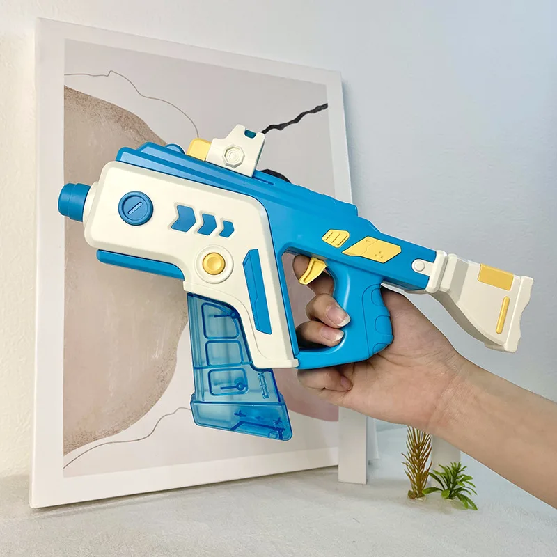 Pistolet à orbeez électrique jaune pour enfants • Enfant World