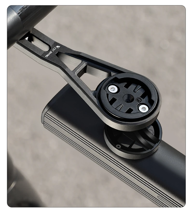 WEST BIKING Fahrradcomputerhalterung für Garmin/Bryton/Wahoo Tachometer, Fahrradbeleuchtung und Kamerahalterung, MTB-Rennradzubehör – Detail 19