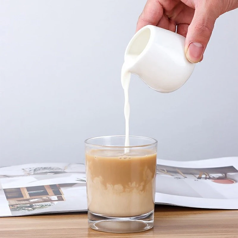 50/100/160/220ml Ceramics Seasoning Jar Creamer Container Cup Tableware Kitchen Tools Sugar & Creamer & Milk Pots Pitcher